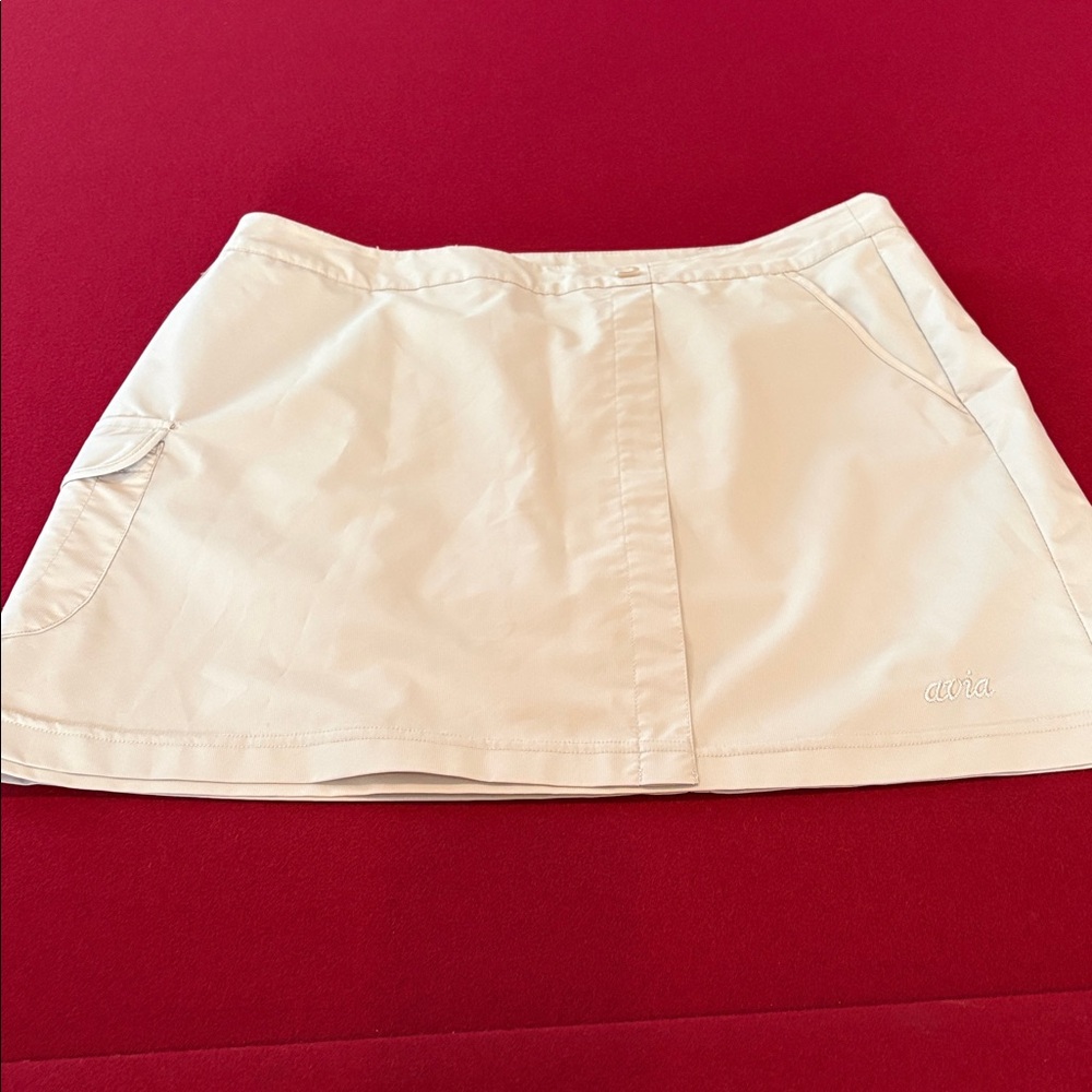 Avia Beige Golf Skort